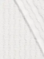 * Stof Katoenen Kant - Waves - Wit