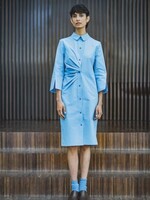 Fibre Mood * Stof Stonewashed Katoen - Fibre Mood - PHYLLIS Turquoise