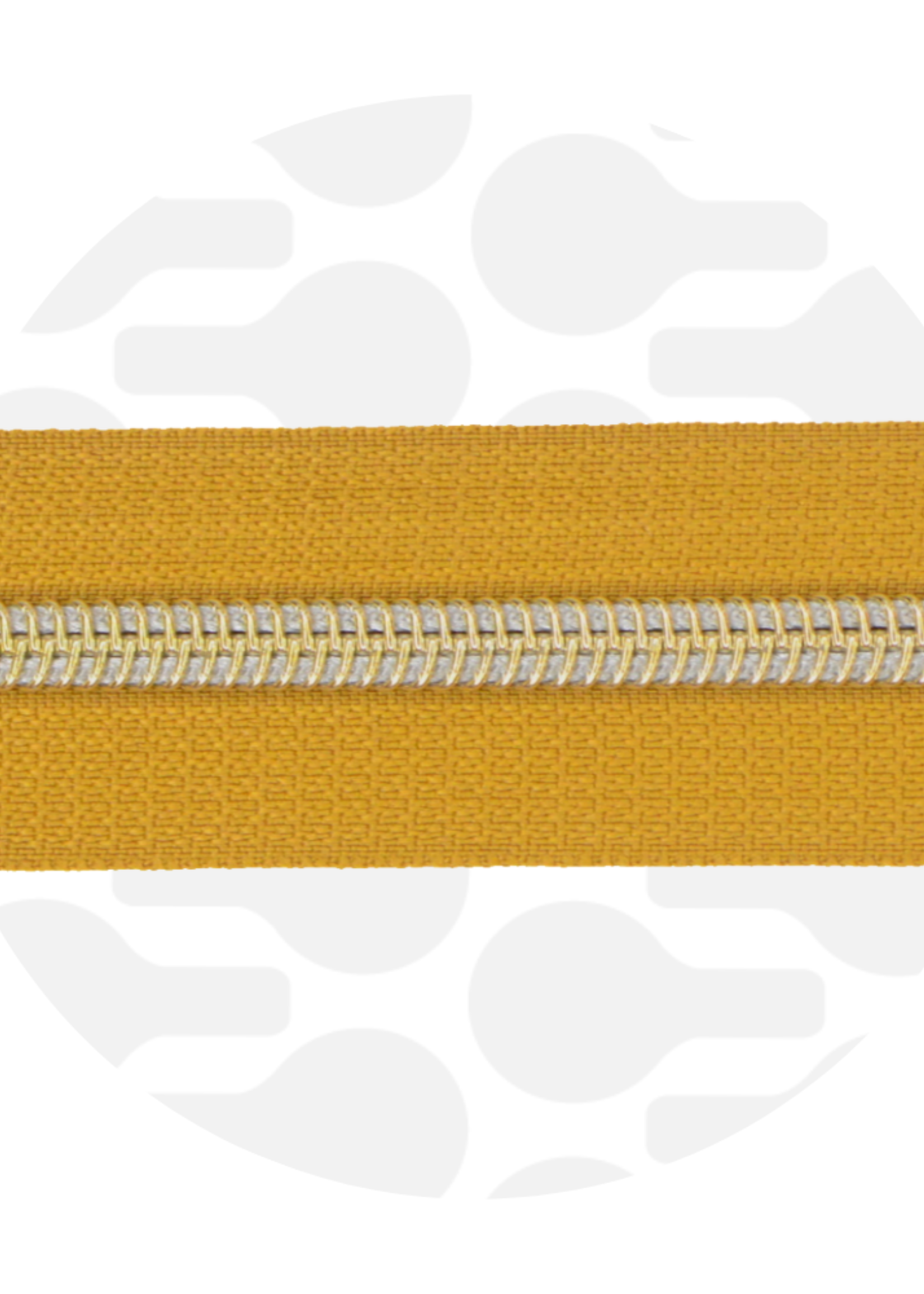 Zipper Zoo ° Spiraalrits - Zipper Zoo - 1 meter - Oker / Goud