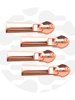 Zipper Zoo ° Schuiver Spiraalrits #5 - Zipper Zoo - Rosé Goud (per 4 stuks)