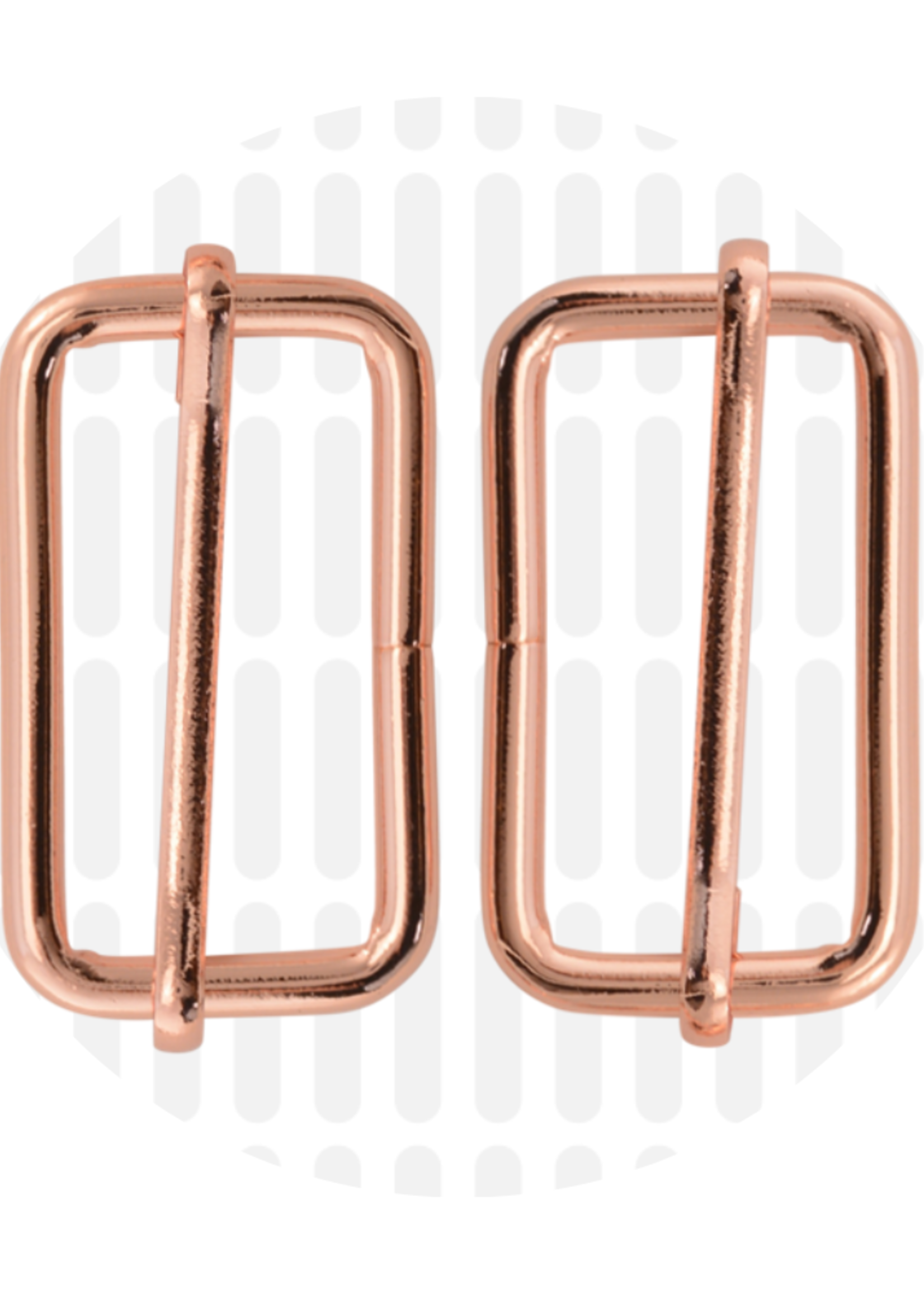 Zipper Zoo ° Schuifgesp - Zipper Zoo - 40mm - Rosé (per 2 stuks)