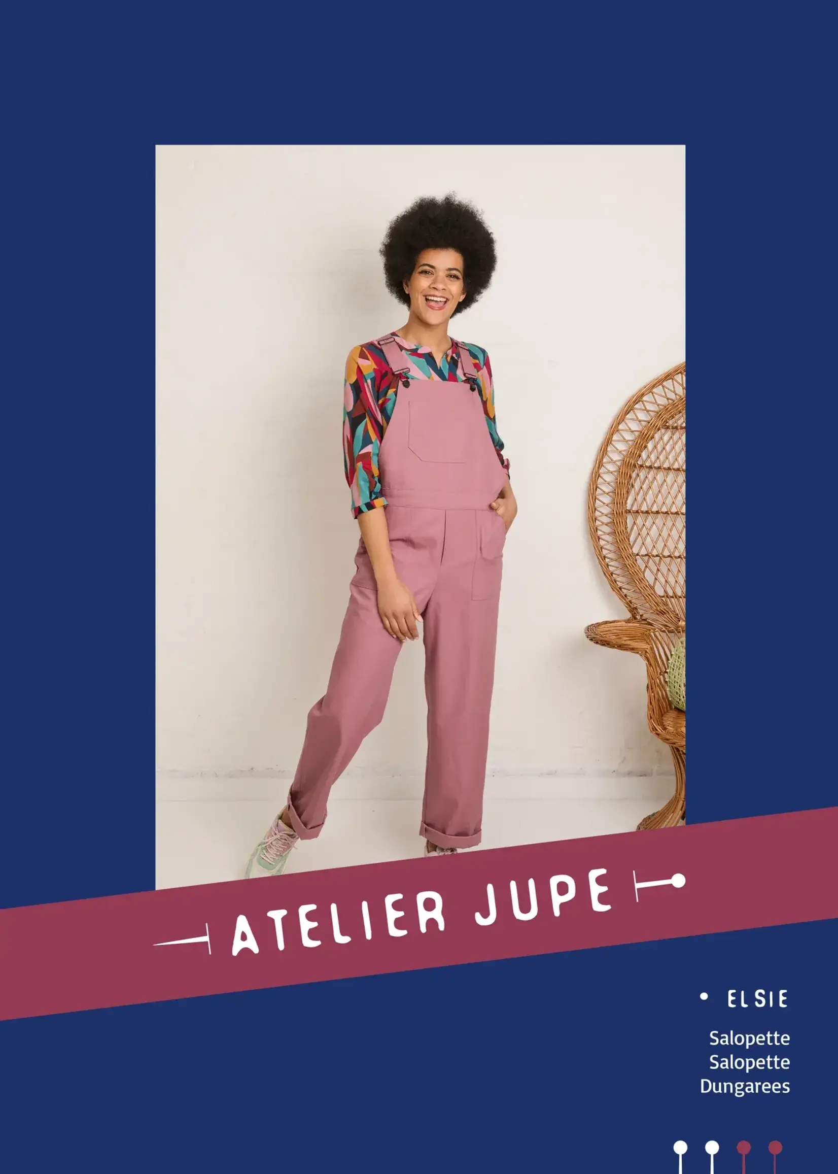 Atelier Jupe * Naaipatroon - Atelier Super - Elsie Salopette