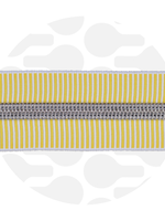 Zipper Zoo ° Spiraalrits - Zipper Zoo - 1 meter - Striped Sunny / Zilver