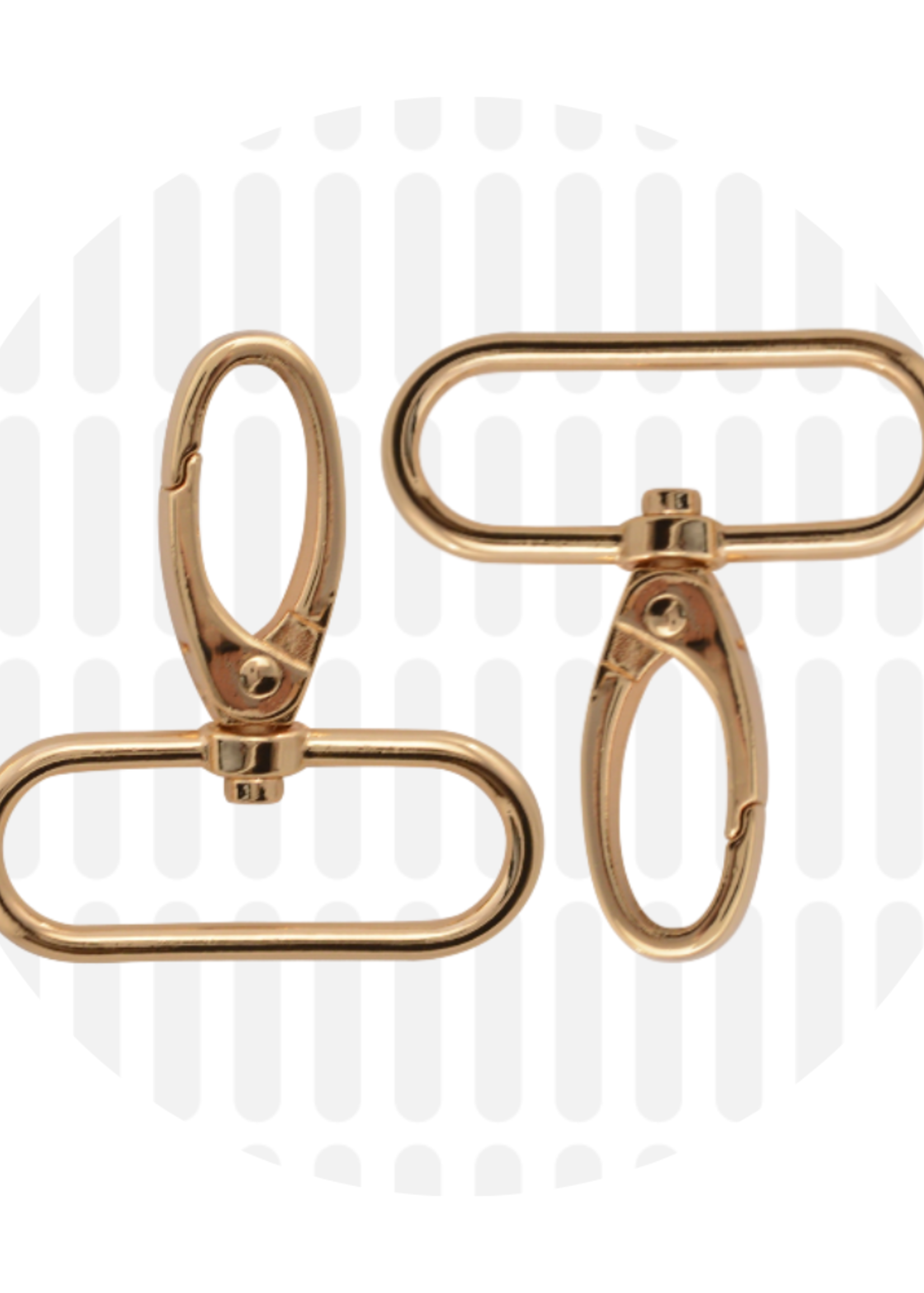 Zipper Zoo ° Musketon - Zipper Zoo - 40mm - Goud (per 2 stuks)
