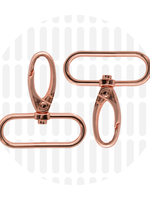 Zipper Zoo ° Musketon - Zipper Zoo - 40mm - Rosé (per 2 stuks)