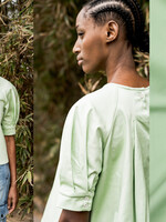 Fibre Mood * Stof Gabardine - Fibre Mood - Lime - GEORGIE