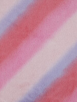 * Stof Fleece - Rainbow Stripes