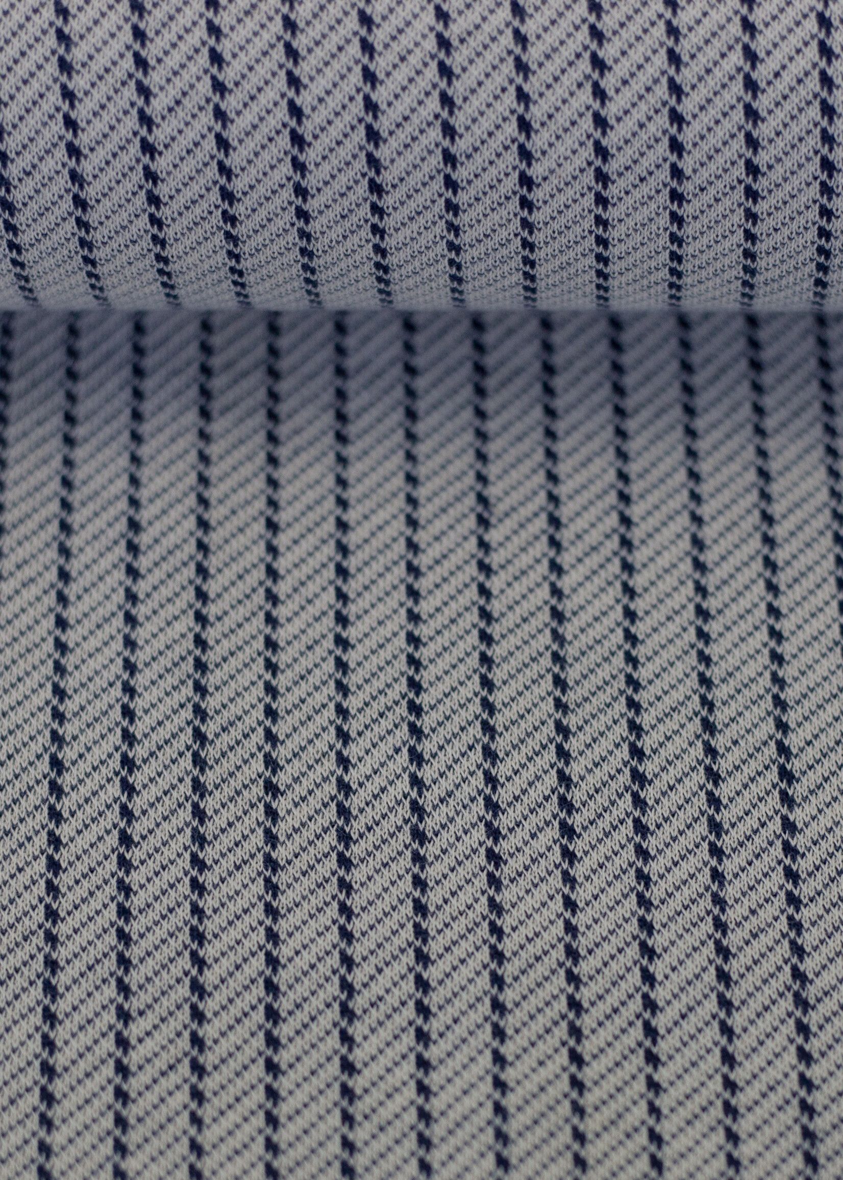 * Stof Jacquard Jersey - Stripes