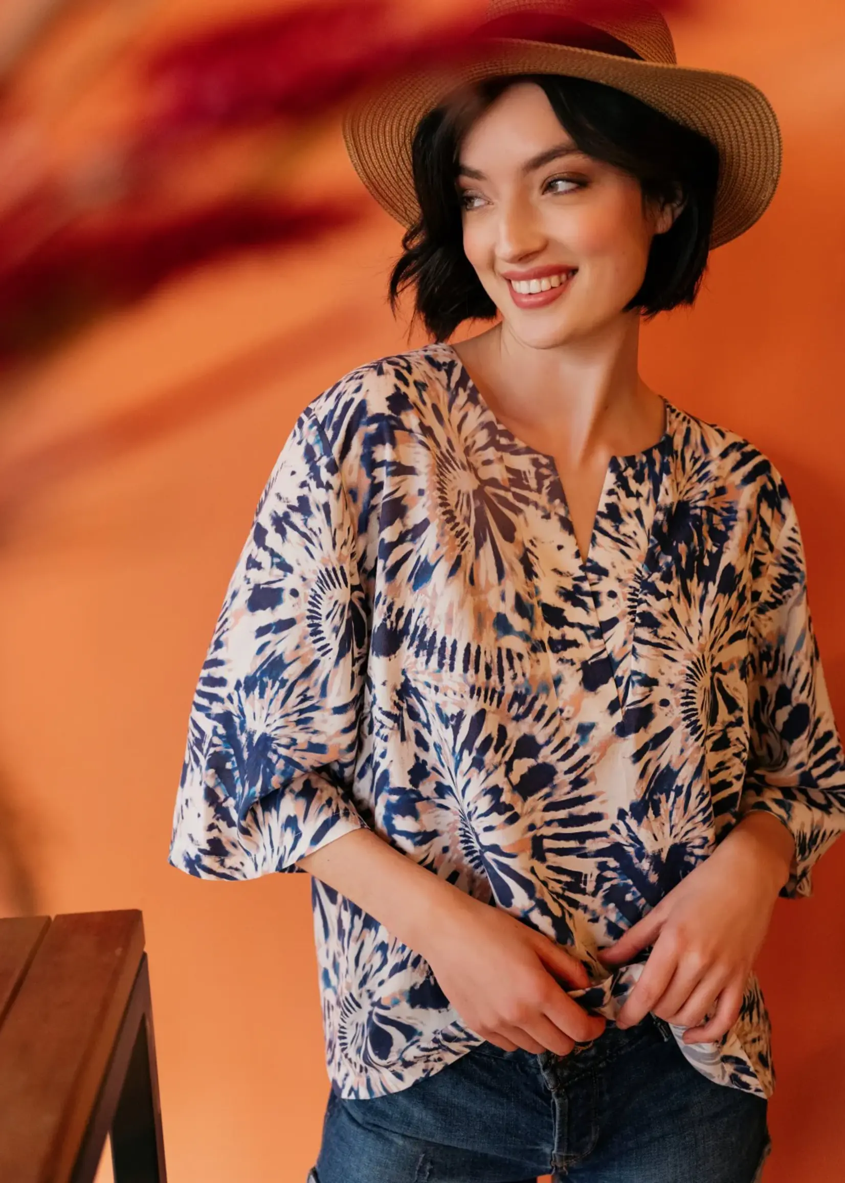 Atelier Jupe ° Naaipatroon - Atelier Jupe - LYNN Kaftan Jurk