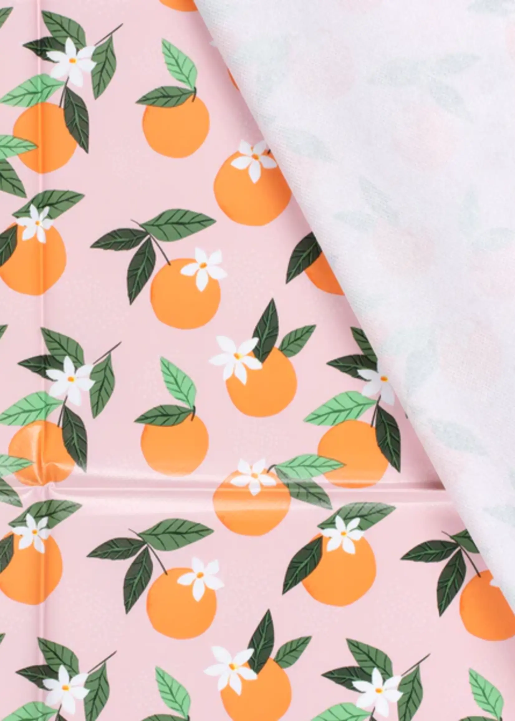 * Stof Tafelzeil - Sinaasappel