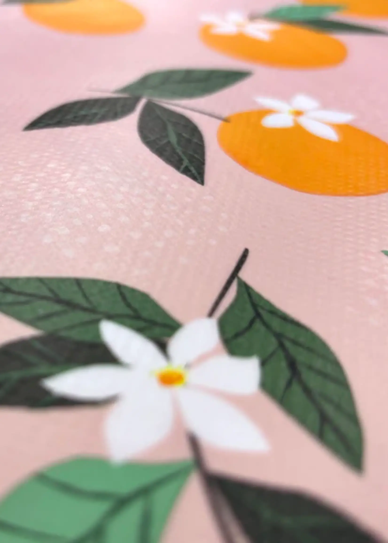 * Stof Tafelzeil - Sinaasappel