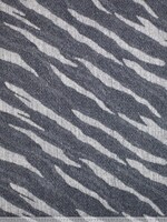 * Stof Mantel Wolmix - Zebra Blue
