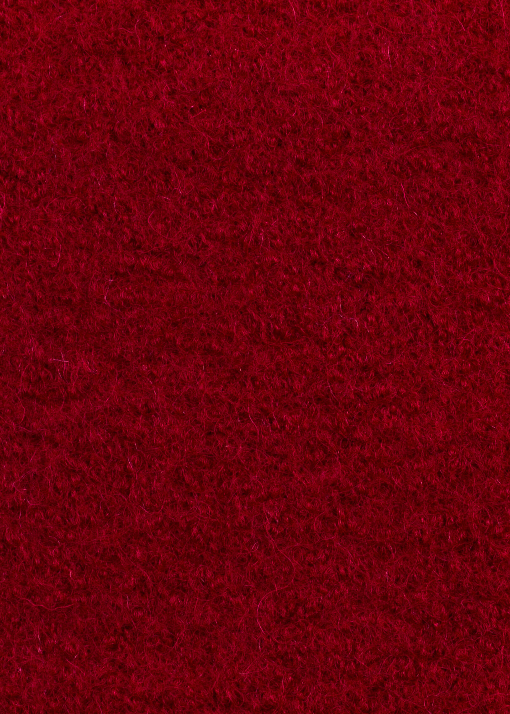 ° Stof Gekookte Wol - Rood