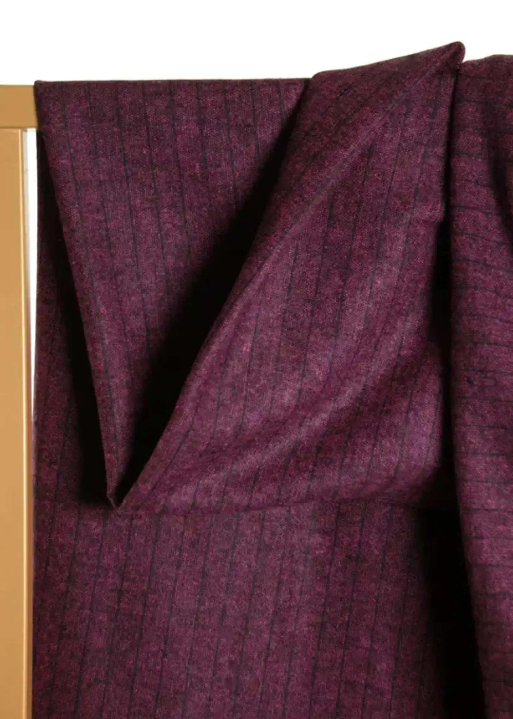Atelier Jupe * Stof Wolmix - Atelier Jupe - Fuchsia Lines