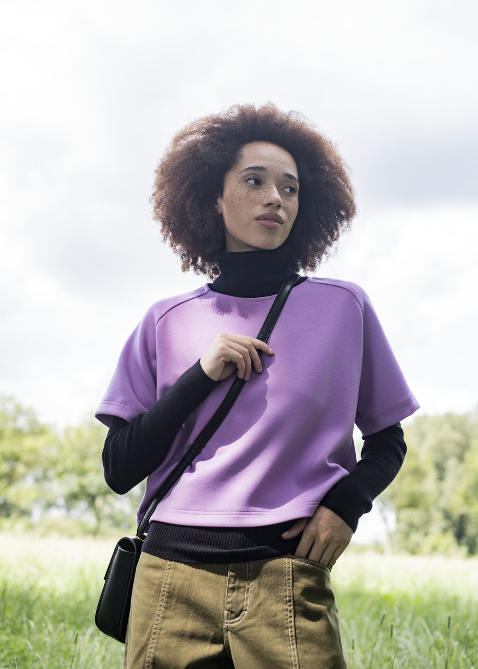 Fibre Mood * Stof Neopreen - Fibre Mood - ABINA Orchid