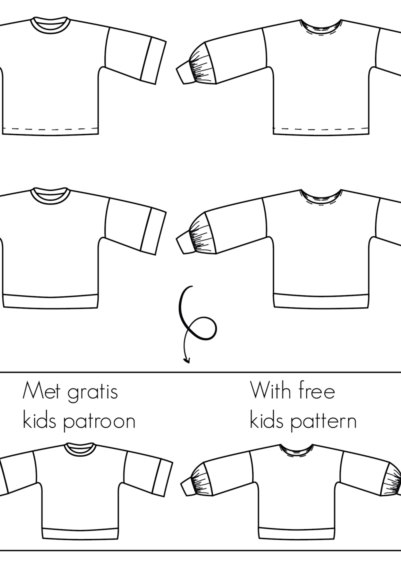 Bel'Etoile ° Naaipatroon - Bel'Etoile - LAURE (met gratis kids patroon)