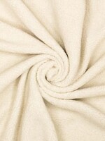 ° Stof Teddy - Gebroken Wit