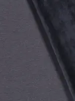 * Stof Sweater Fluweel - Marine