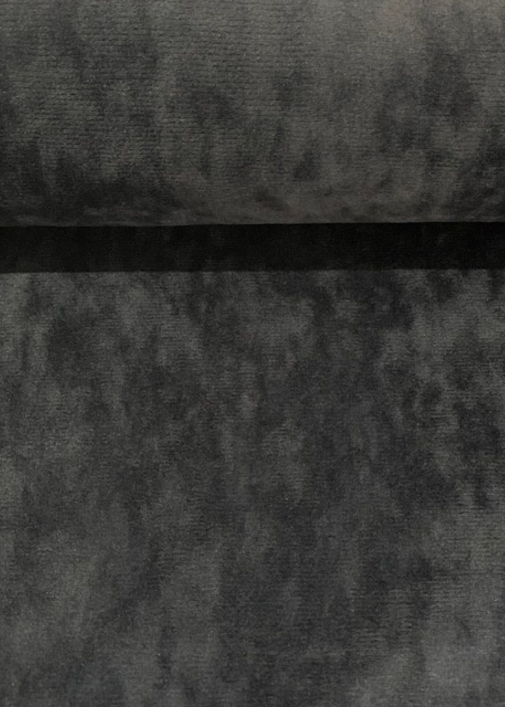 * Stof Sweater Fluweel - Marine