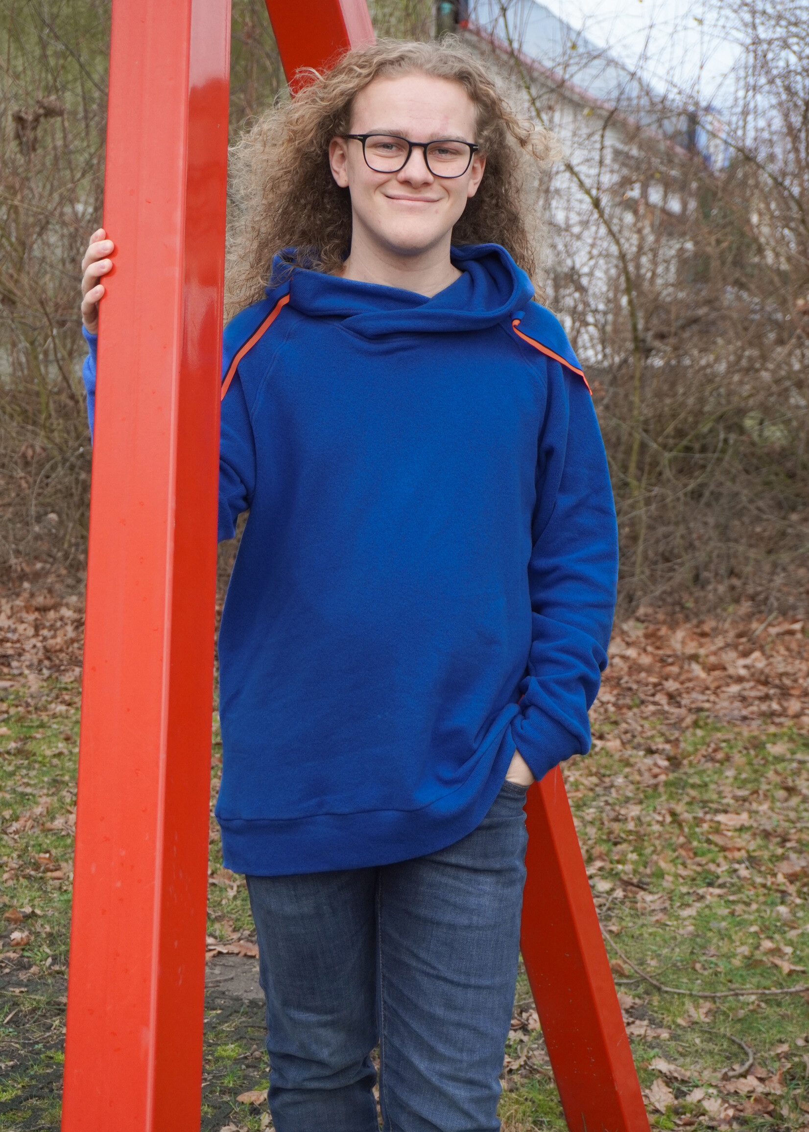 ° Stof Vormvast Breisel - Bono - Blauw (made in Italy)