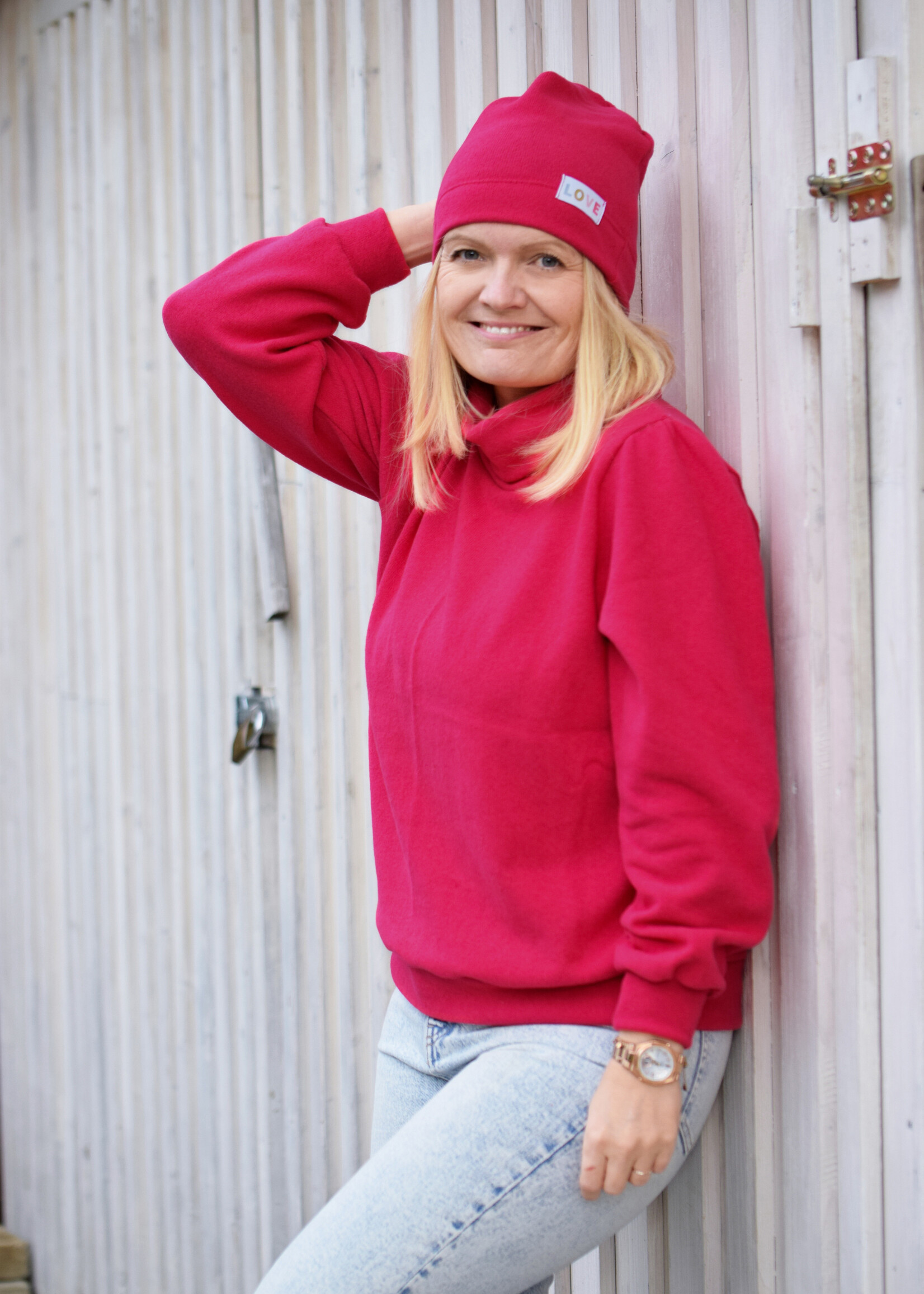 ° Stof Vormvast Breisel - Roze (made in Italy)