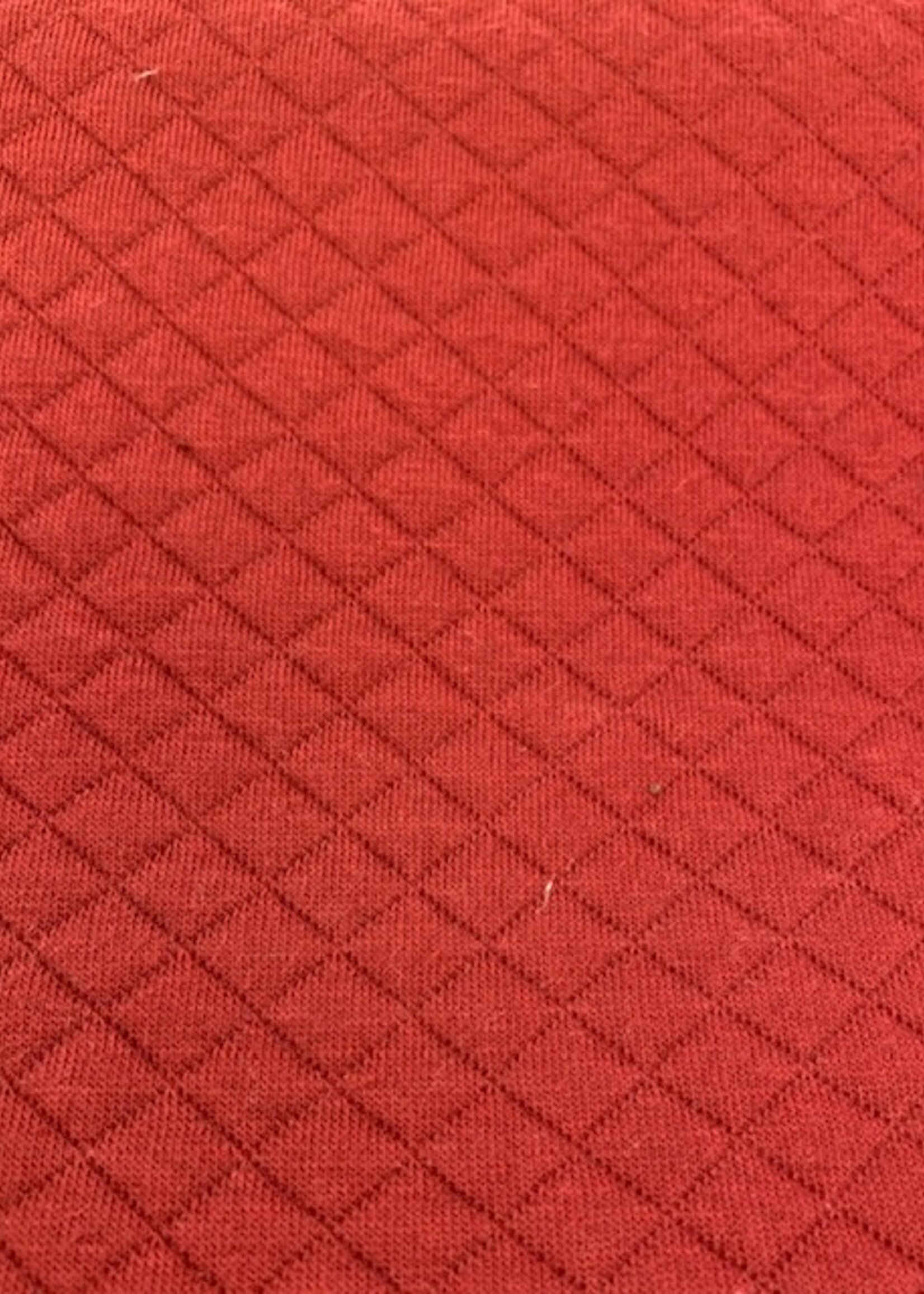 ° Sweater - Stepper Doorstikt - Rood