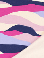 ° Stof Alpenfleece - Waves