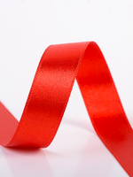 ° Satijnlint - Rood - 25mm