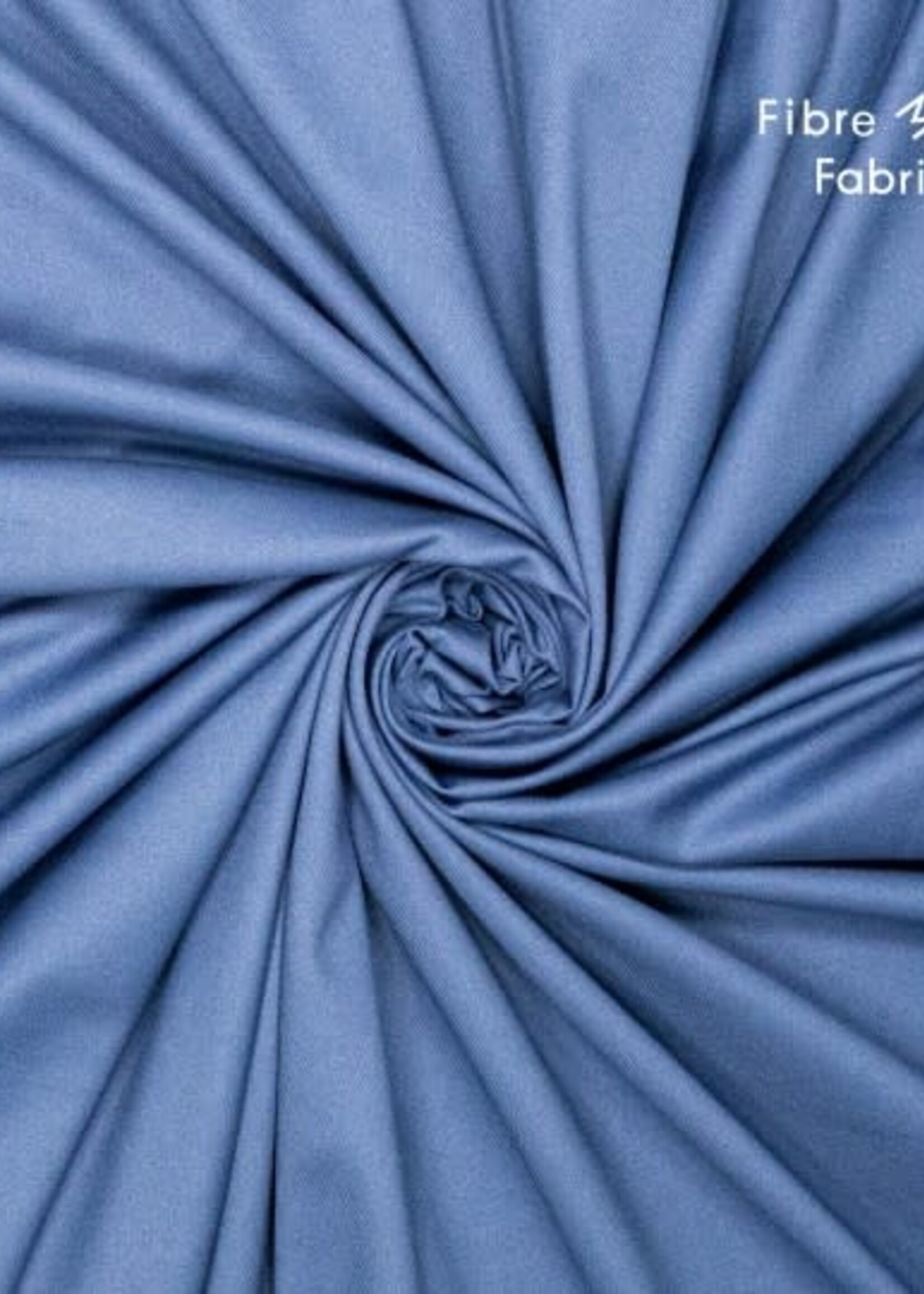 Fibre Mood ° Stof Soft Twill - Fibre Mood - Blauw ONYX