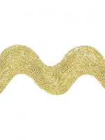 ° Zigzag band - Goud - 7 mm