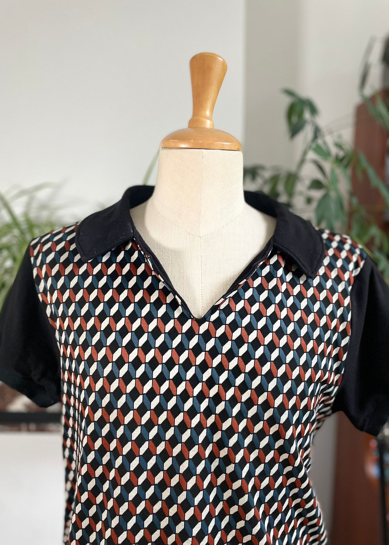 * Stof Zware Tricot - Retro Indigo