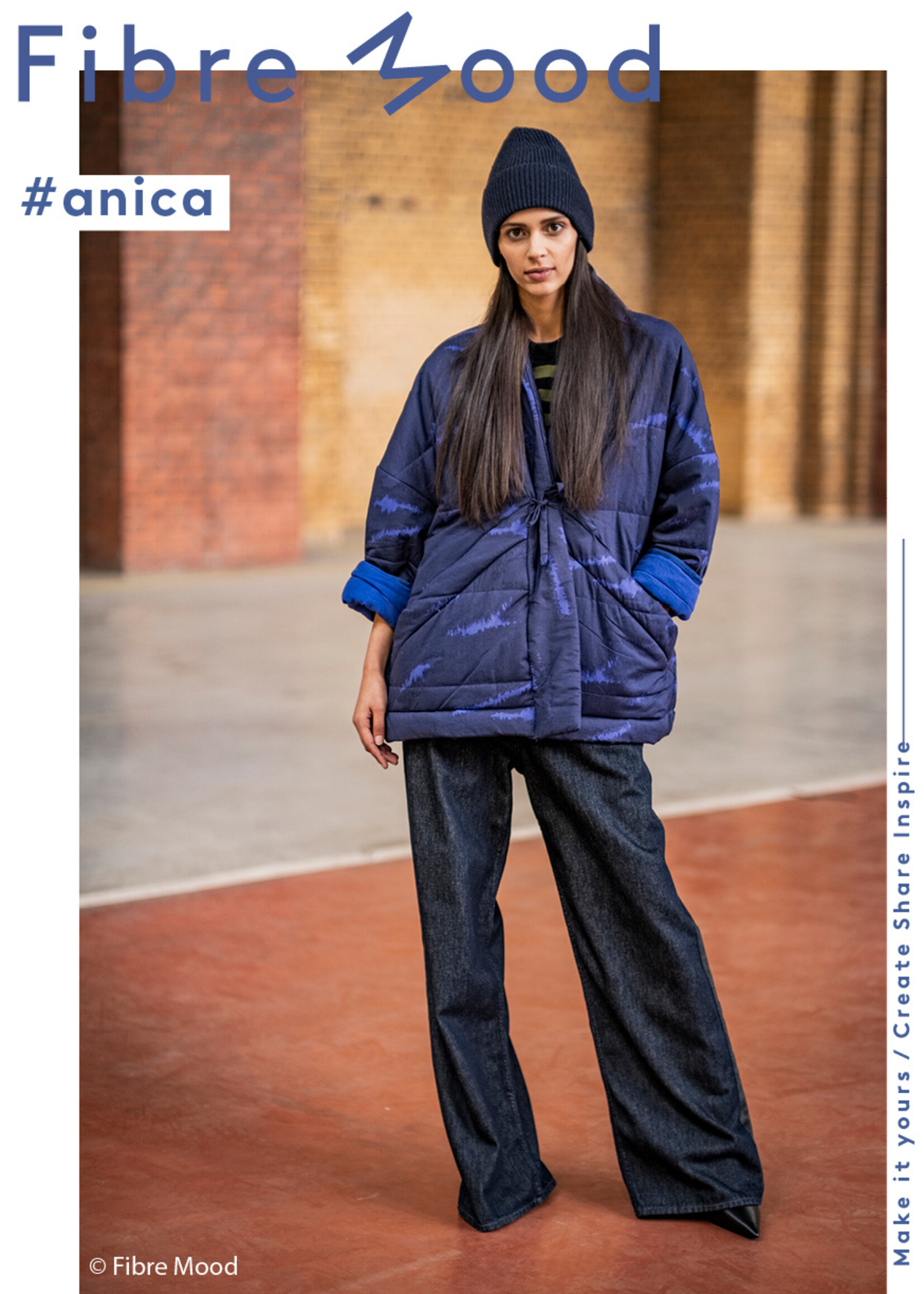 Fibre Mood ° Stof Quilted Mantelstof - Fibre Mood - ANICA