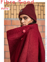 Fibre Mood ° Stof Wol Fleece - Fibre Mood - Dieprood - DILA
