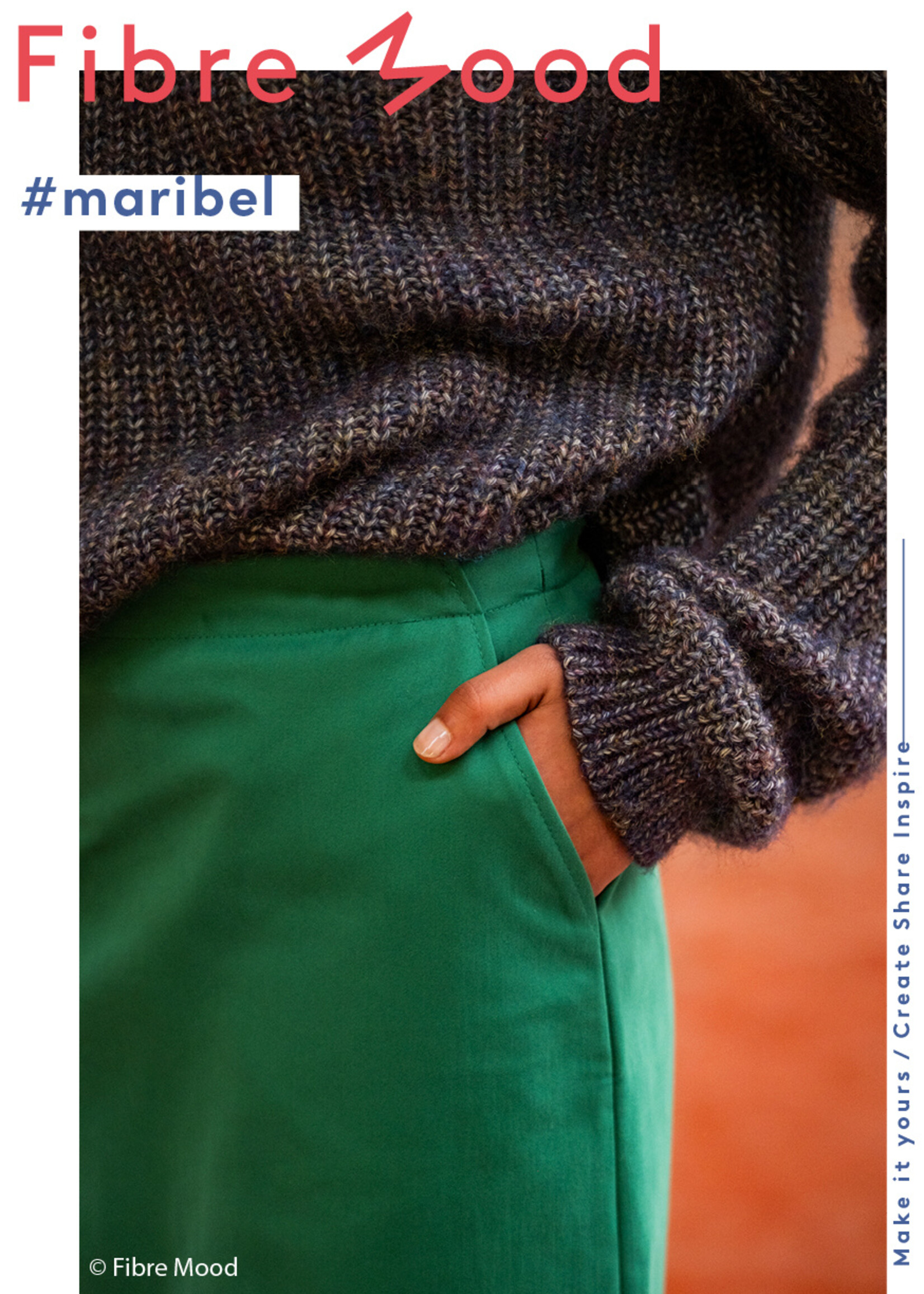 Fibre Mood ° Stof Twill Peach - Fibre Mood - Groen MARIBEL