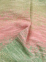 Editex ° Stof Jacquard - Pink & Green