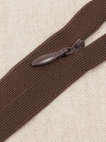 ° Naadverdekte of Blinde Rits - Niet-Deelbaar - Bruin (kleurcode 570)