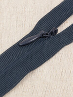 ° Naadverdekte of Blinde Rits - Niet-Deelbaar - Donkerblauw (kleurcode 560)