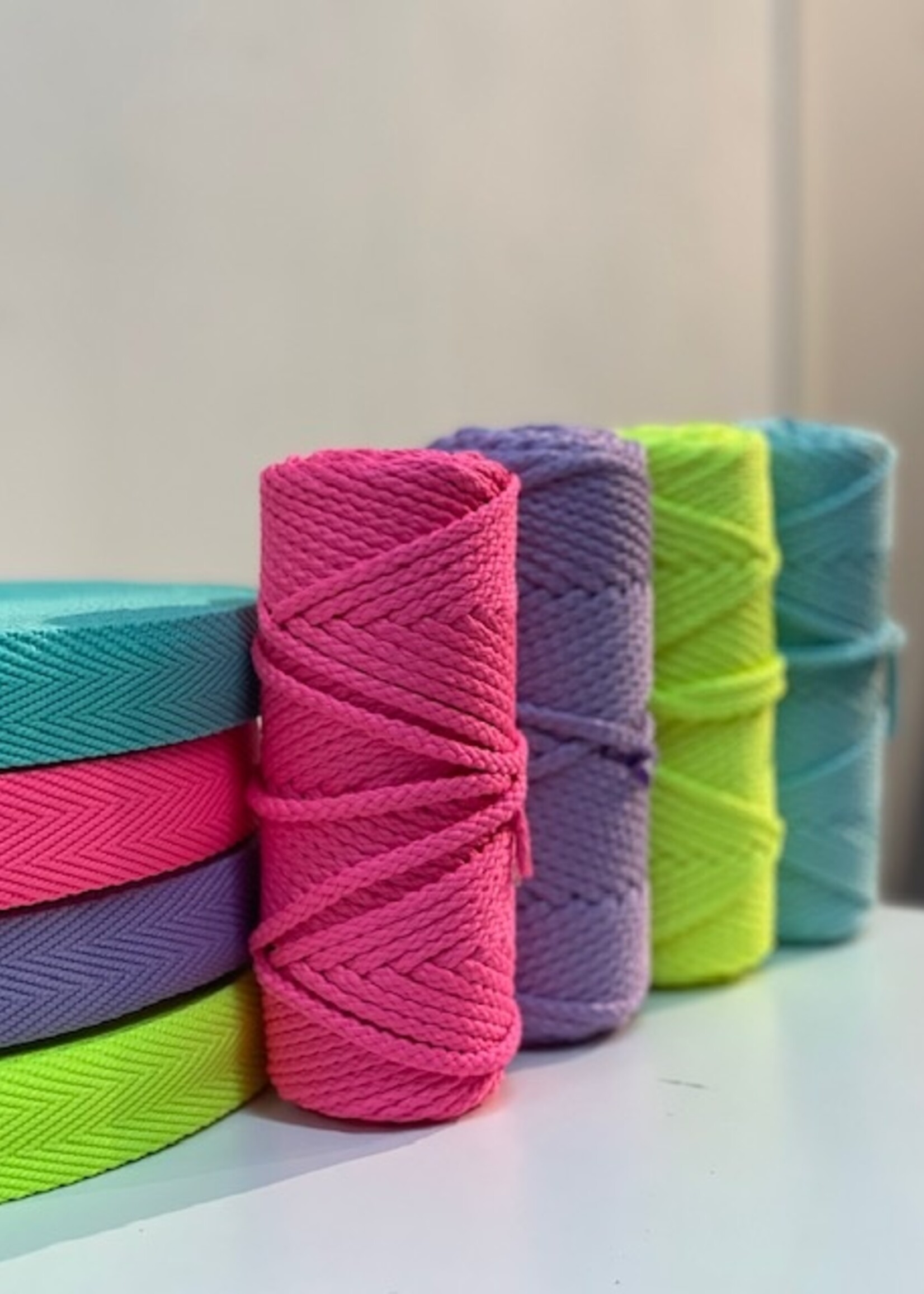Katia ° Koord - KATIA Fabrics - 5mm - Fluo Geel
