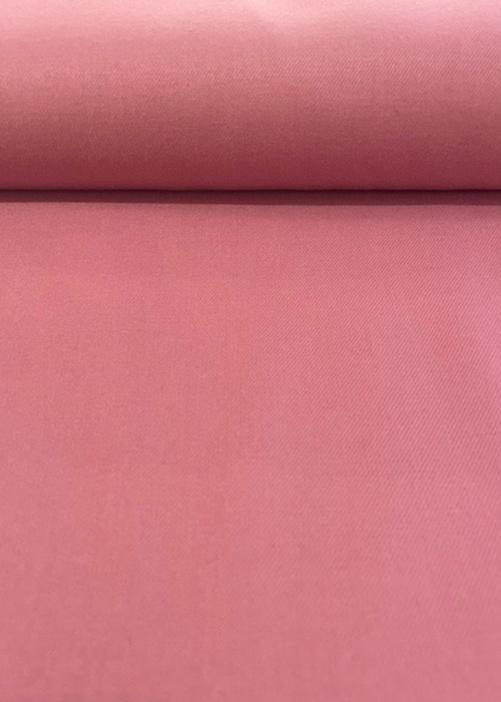 ° Soepele Geweven Bamboo Stof - Oud Roze