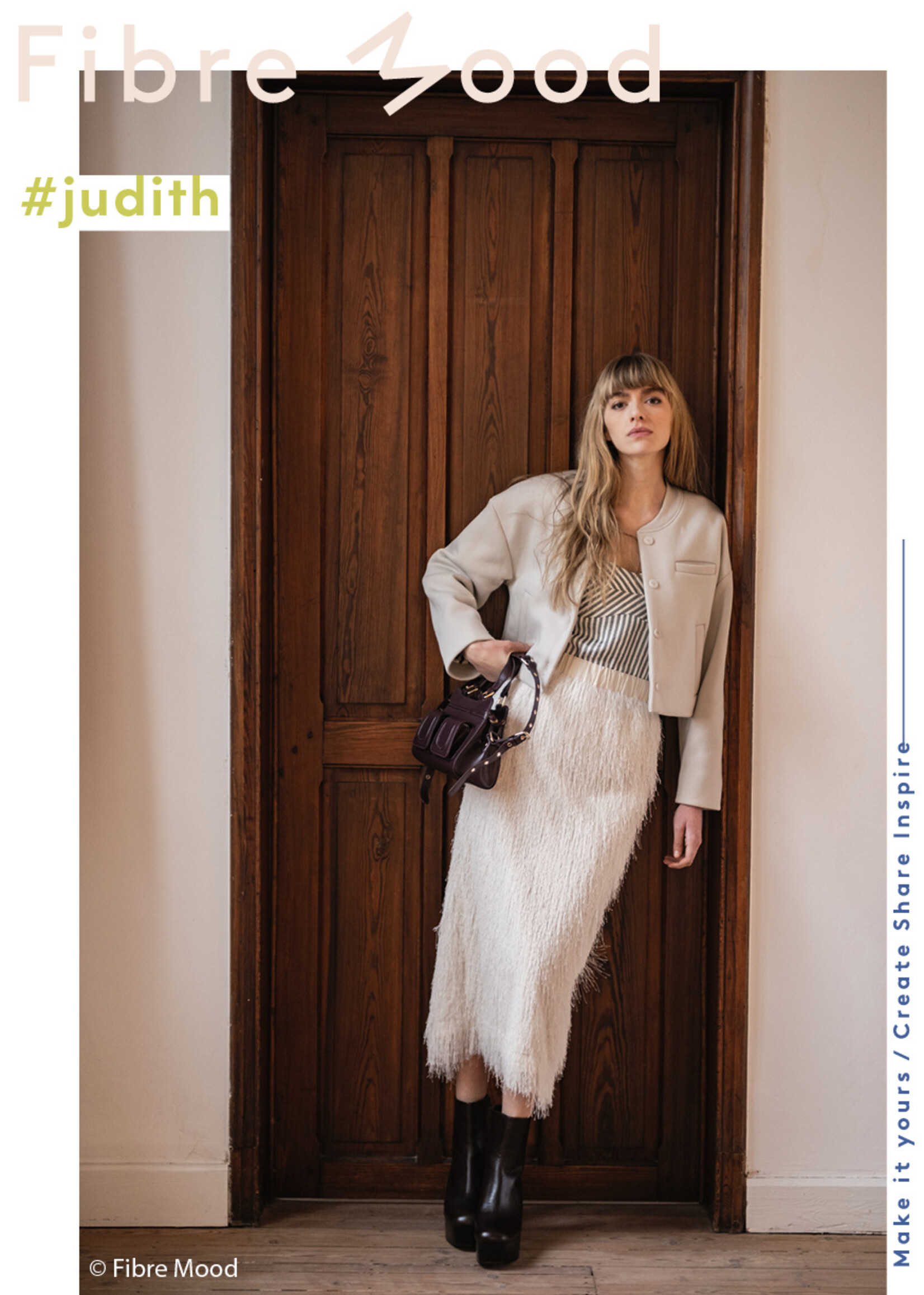Fibre Mood ° Stof Jogging Sweater - Fibre Mood - Moonstruck JUDITH