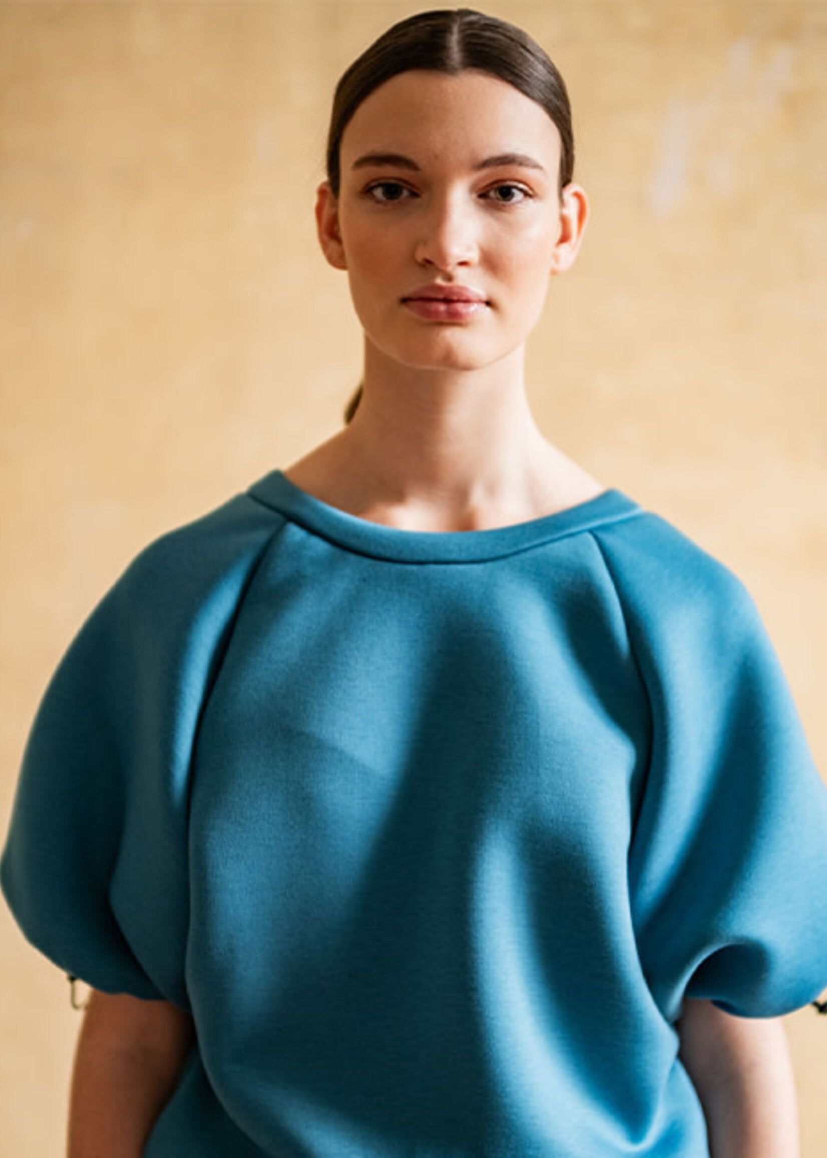 Fibre Mood ° Stof Scuba Neopreen - Fibre Mood - Blue ESHA