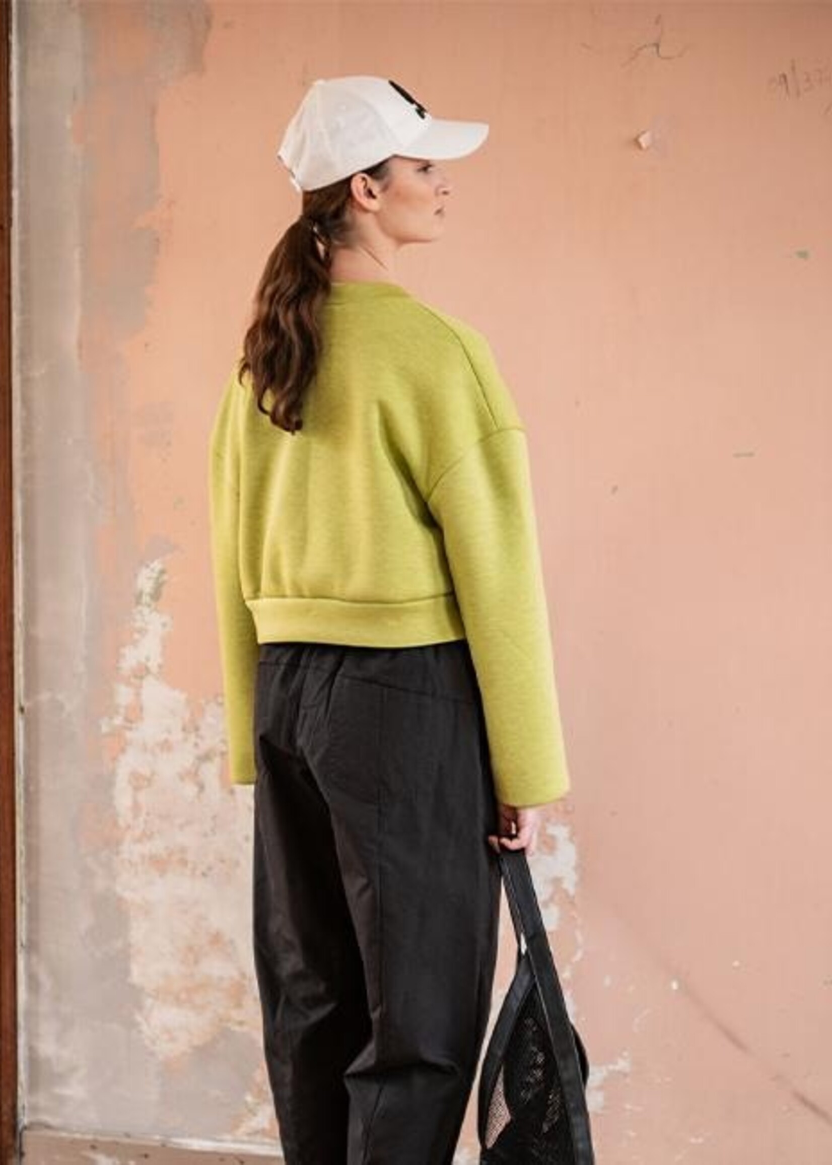 Fibre Mood ° Stof Scuba Neopreen - Fibre Mood - Bright Lemon JUDITH