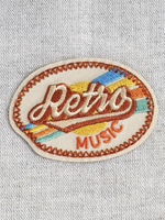 ° Strijkapplicatie - Retro Music