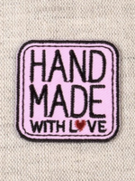 ° Strijkapplicatie - Handmade with Love