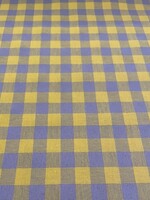Katia ° Stof Polykatoen - KATIA Fabrics - Gingham Violet & Yellow
