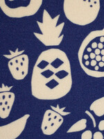 ° Soepelvallende Stof - Juicy by Käselotti - Blue & White