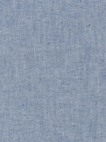 ° Stof Chambray Linnen Blend - Visgraat - Indigo