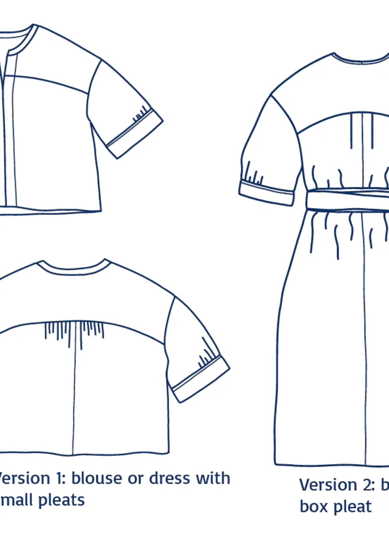 Atelier Jupe ° Naaipatroon - Atelier Jupe - LORI Bloes & Jurk