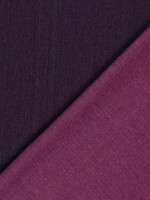 ° Stof Denim - Double Face - Jeans & Fuchsia