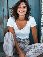 ° Stof Denim - Stripes - Shades of Blue